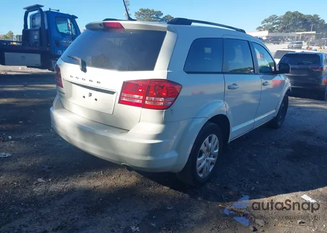 2017 Dodge Journey Se from USA, damaged, VIN 3C4PDCAB7HT587171